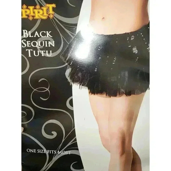 Black Sequin Tutu - Picture 1 of 3